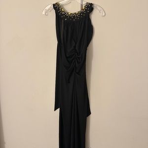 Long Soft Halter Formal Gown